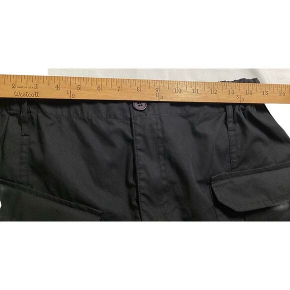 Pretty Little Things elastic waistband zip fly and button closure size 10 black - Picture 4 of 7